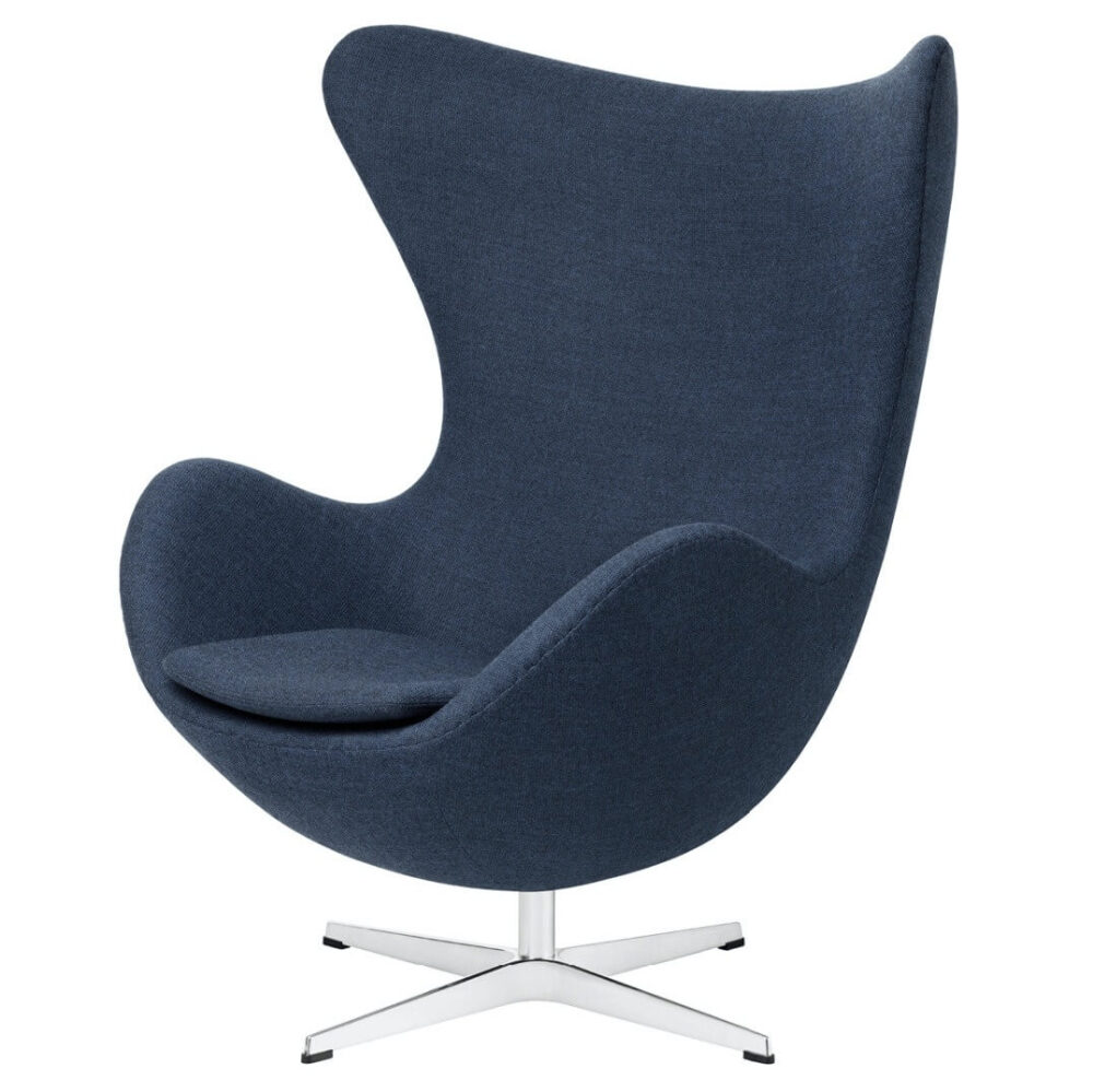 Fritz Hansen Egg Chair Blauw